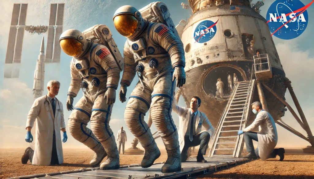 NASA Astronotları 9 Aylık Uzay Görevinden Sonra Dünyaya Dönüyor