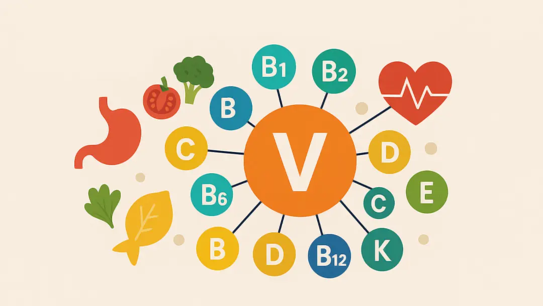Vücutta Vitaminlerin İşlevi ve Sağlık Üzerindeki Rolleri