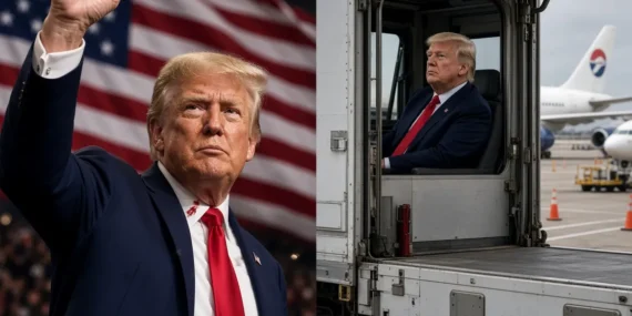 Trump’ın ikram aracıyla nakledilmesi; tartışmalı bir güvenlik operasyonu